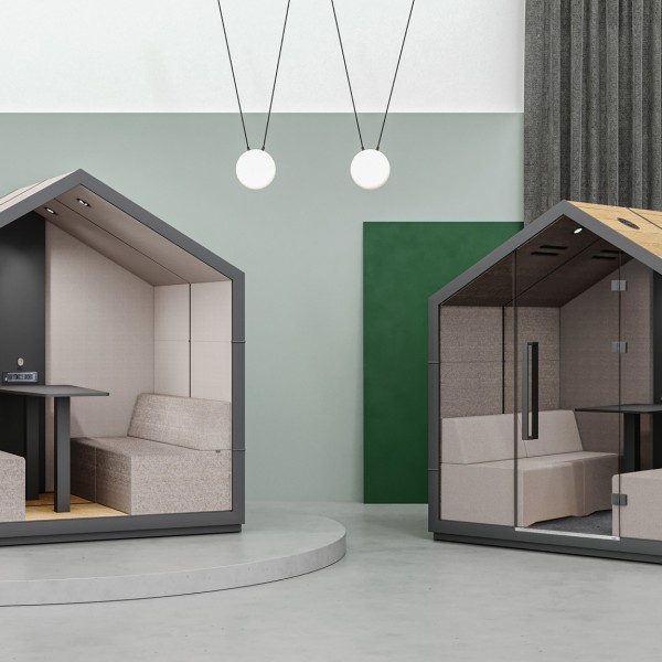 treehouse - mobilier acoustique 4 personnes