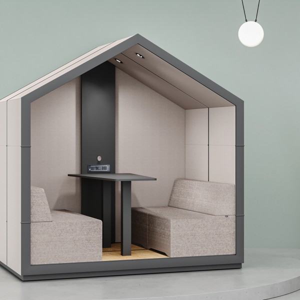 treehouse - mobilier acoustique 4 personnes