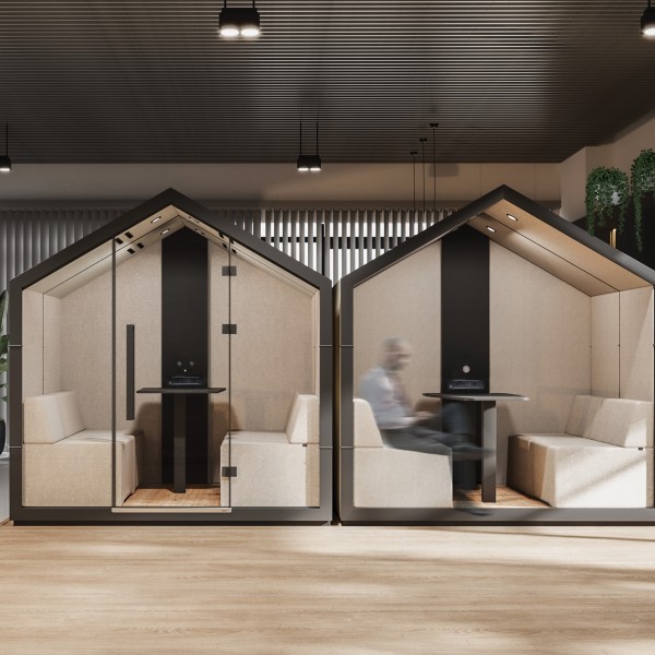 treehouse - mobilier acoustique 4 personnes