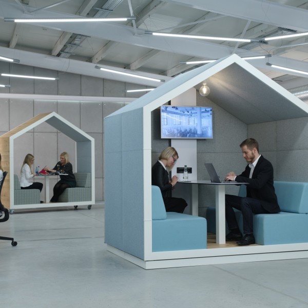treehouse - mobilier acoustique 4 personnes