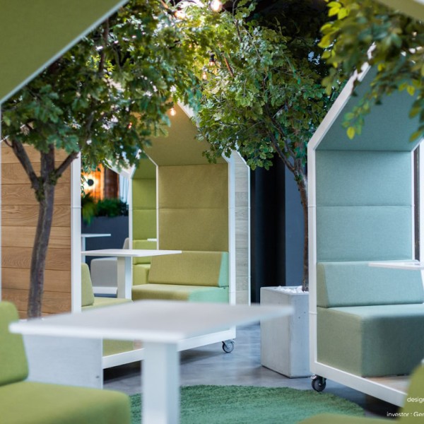 treehouse - mobilier acoustique 2 personnes