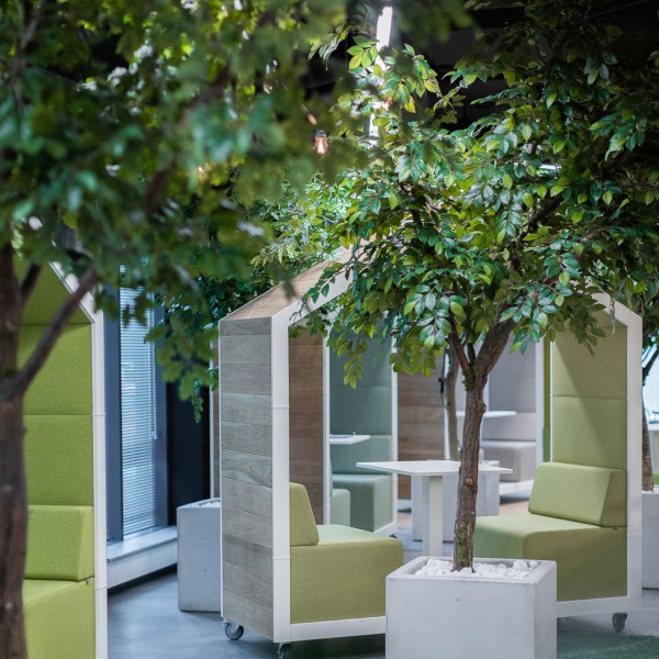 treehouse - mobilier acoustique 2 personnes