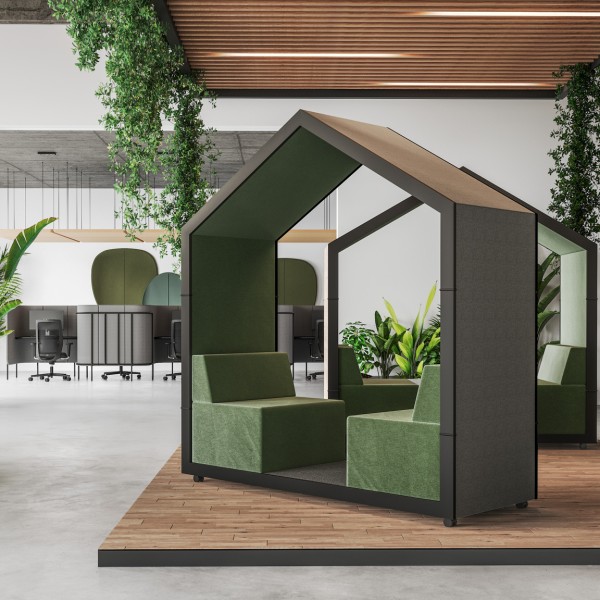 treehouse - mobilier acoustique 2 personnes