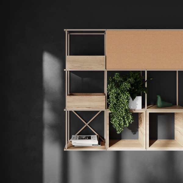 saar:hang - wall shelving system
