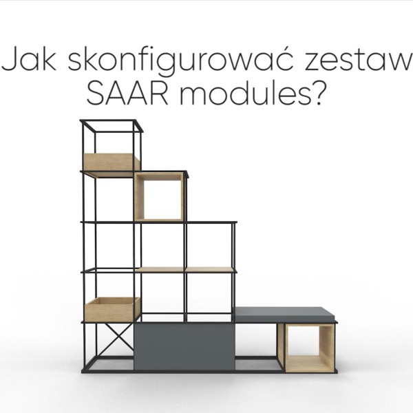 saar:modules - volně stojící modulární regály